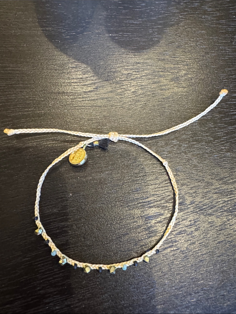 Pura Vida Beige Braided Bracelet